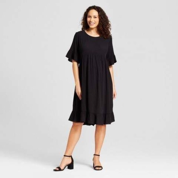 Black maternity dress size extra small - Picture 1 of 2